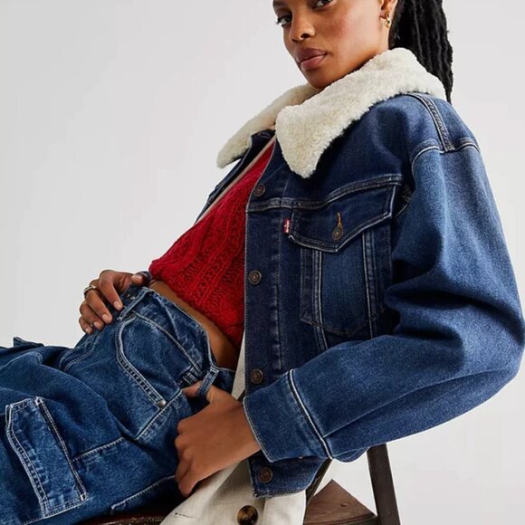 Levi's Baby Bubble Trucker Jacket NWT - Picture 4 of 15